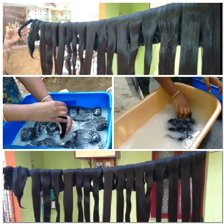 100% Unprocessed Indian Wavy Deep Yaki Wave Bulk Human Hair No Weft Braiding Wet Wavy Style Wet Yaki Style Braiding Hair