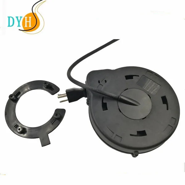 Small Cable Retractor, Retractable Power Cable Reel for Barber Shop