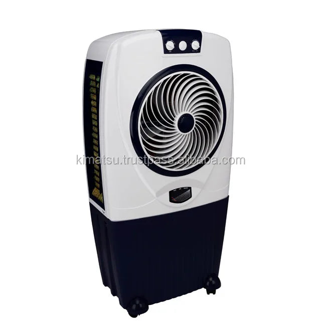 High Quality Electric Desert Air Cooler 4-way Air Deflection Household Hotel Use 550 Sq.Ft Cooling Area 70L Water Tank 1 Year