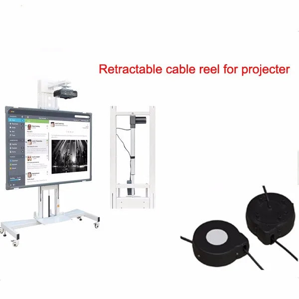Small Cable Retractor, Retractable Power Cable Reel for Barber Shop