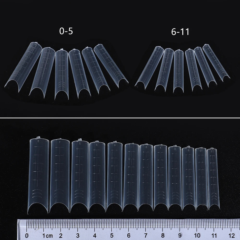 BNG Top Forms for Nails Dual Forms Nails Forms for Extension Full Cover Quick Building Gel Mold Tips Poly Nail Gel Mold