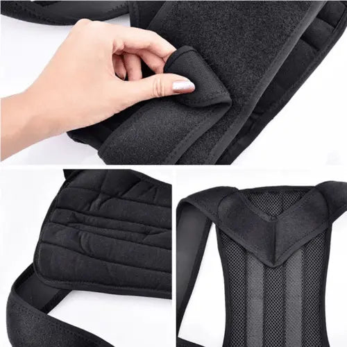 Adjustable Posture Corrector Low Back Support Shoulder Brace Belt For - Beauty