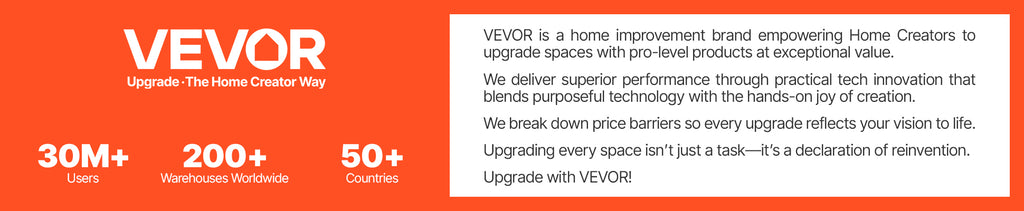 VEVOR Electric Hand Planer 3-1/4" width 16500 RPM High-Speed Powerful Electric Corded Handheld Planers for DIY Woodworking Tool