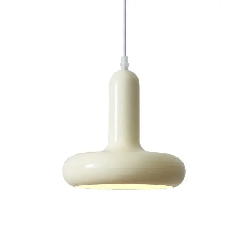 Bauhaus Modern Cream Style Bedroom Bedside Lamps Nordic Macaron Creative Dining Table Bar Lamps Danish Designer Small Chandelier - Beauty