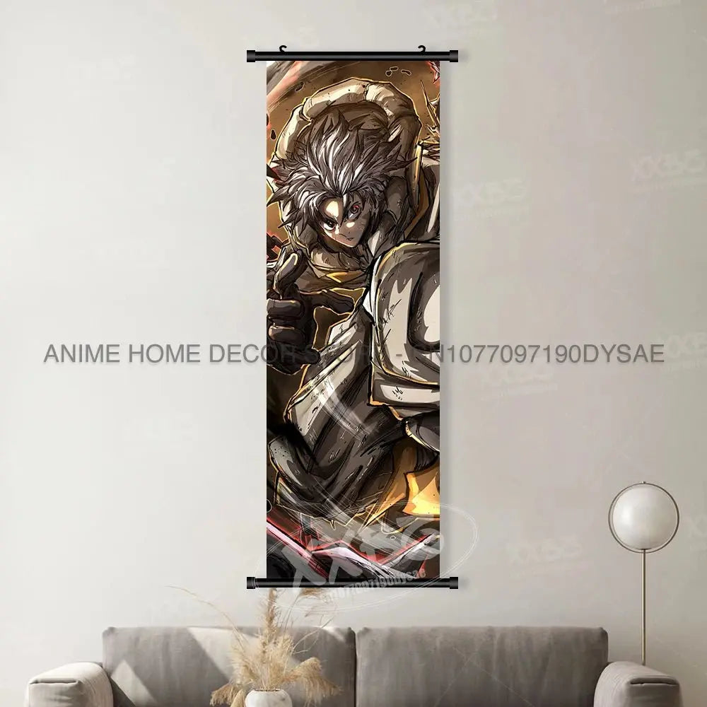 Canvas Home Decoration Poster For Anime Gachiakuta Character Print Scrolls Pictures Wall Art Hanging Painting Bedside Background - Beauty