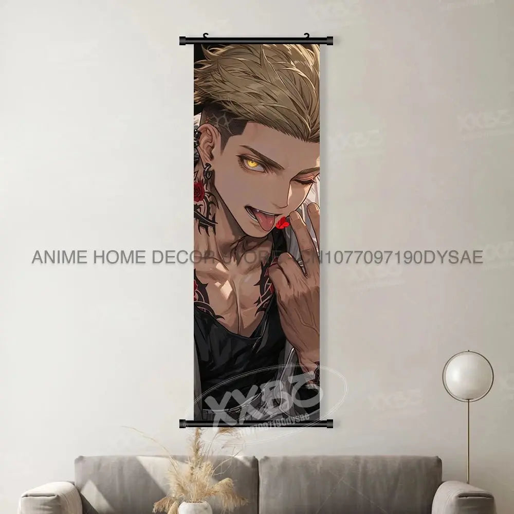Canvas Home Decoration Poster For Anime Gachiakuta Character Print Scrolls Pictures Wall Art Hanging Painting Bedside Background - Beauty