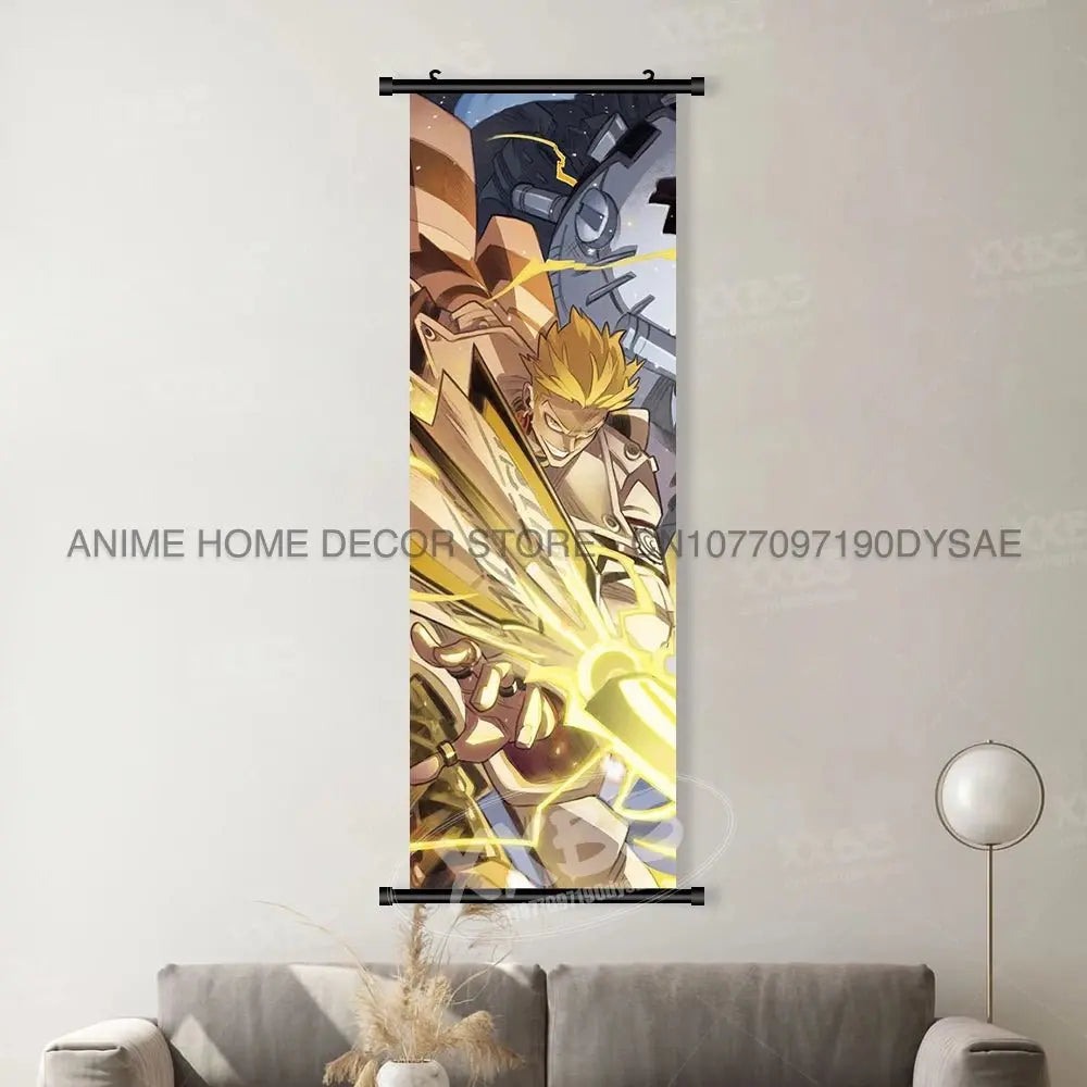 Canvas Home Decoration Poster For Anime Gachiakuta Character Print Scrolls Pictures Wall Art Hanging Painting Bedside Background - Beauty