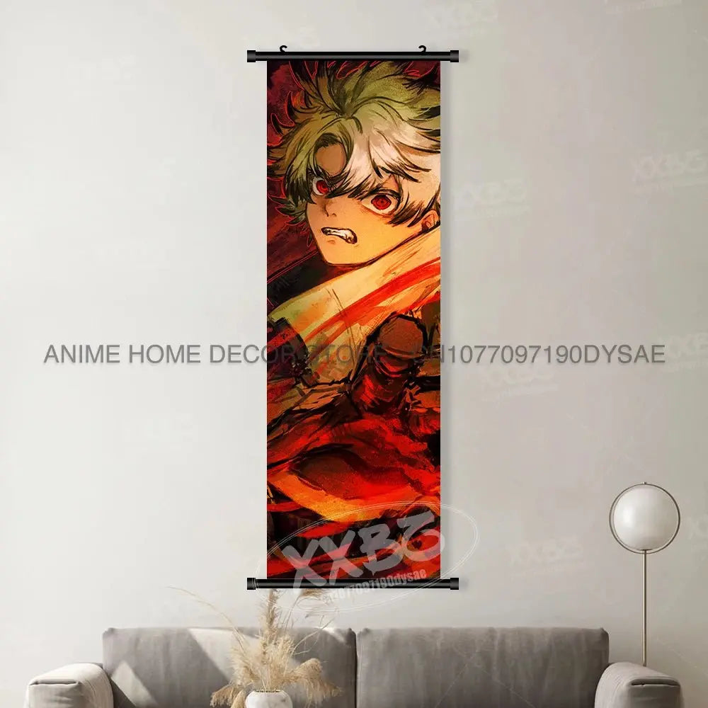 Canvas Home Decoration Poster For Anime Gachiakuta Character Print Scrolls Pictures Wall Art Hanging Painting Bedside Background - Beauty