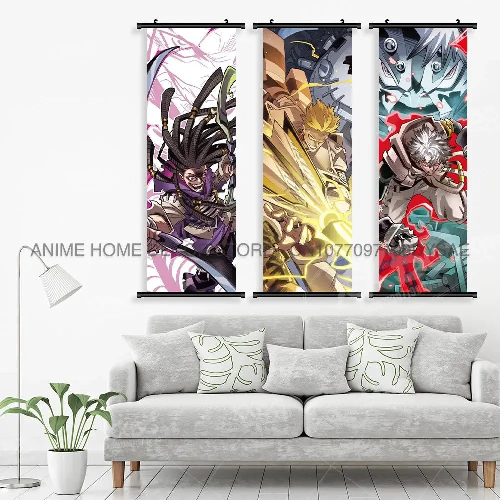 Canvas Home Decoration Poster For Anime Gachiakuta Character Print Scrolls Pictures Wall Art Hanging Painting Bedside Background - Beauty