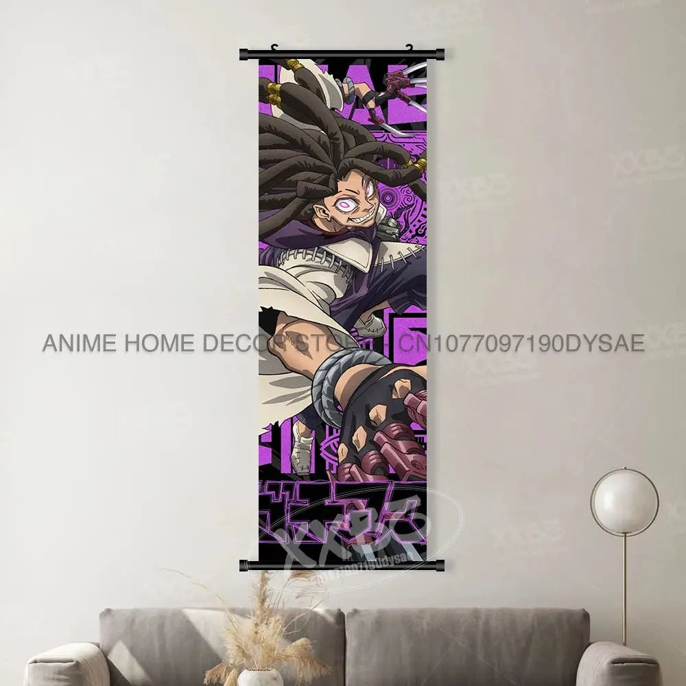 Canvas Home Decoration Poster For Anime Gachiakuta Character Print Scrolls Pictures Wall Art Hanging Painting Bedside Background - Beauty