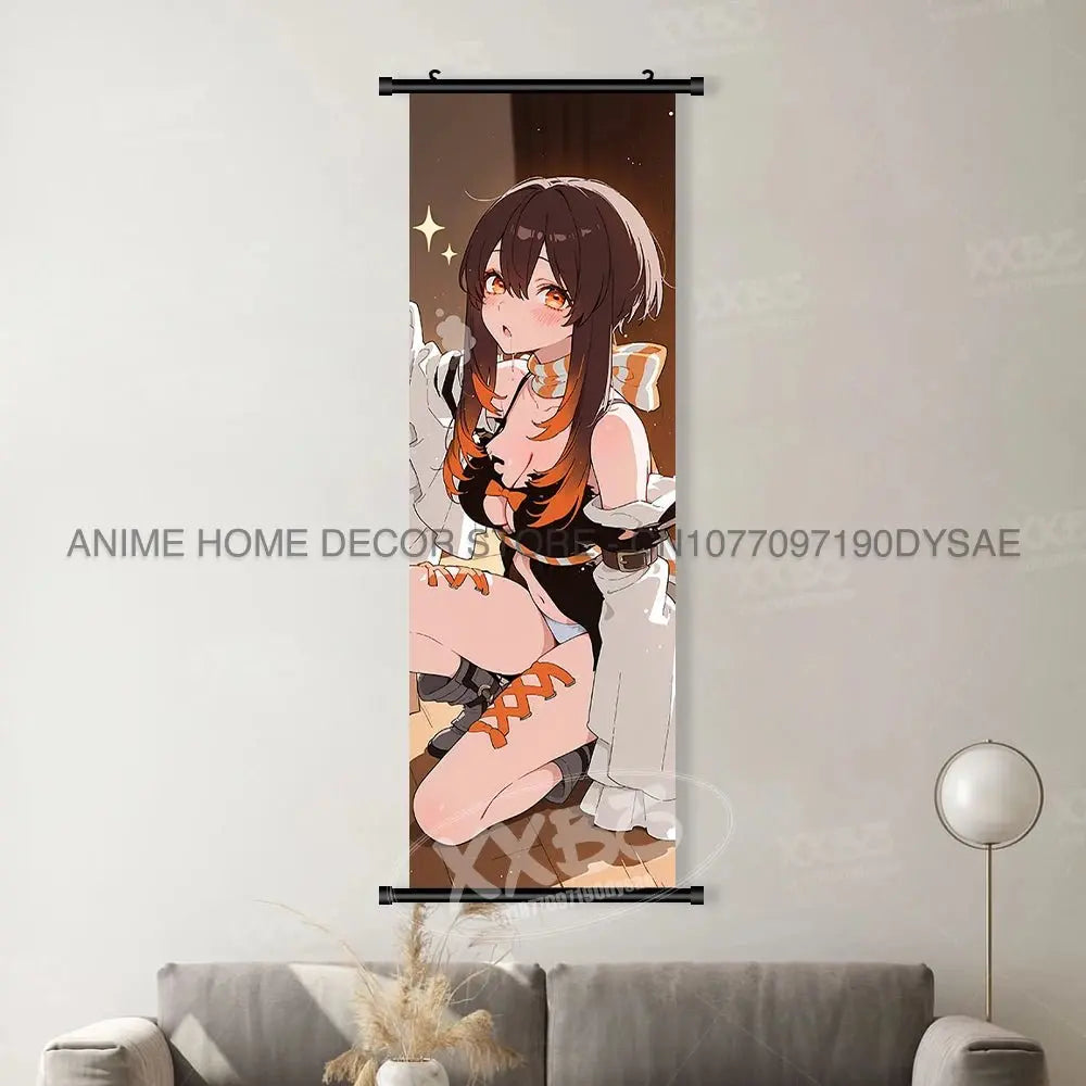 Canvas Home Decoration Poster For Anime Gachiakuta Character Print Scrolls Pictures Wall Art Hanging Painting Bedside Background - Beauty