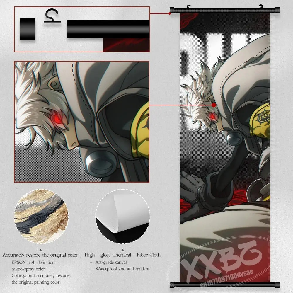 Canvas Home Decoration Poster For Anime Gachiakuta Character Print Scrolls Pictures Wall Art Hanging Painting Bedside Background - Beauty