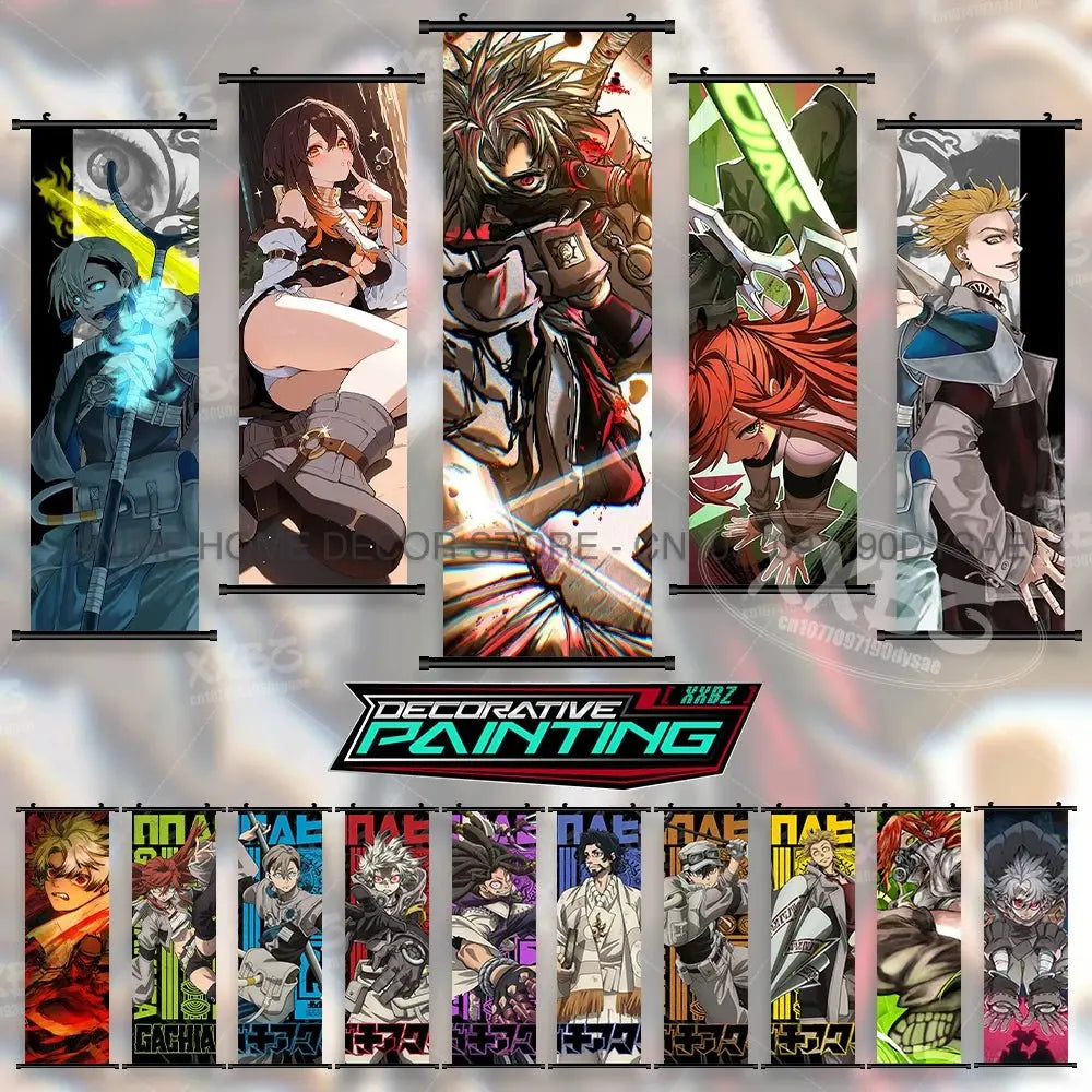 Canvas Home Decoration Poster For Anime Gachiakuta Character Print Scrolls Pictures Wall Art Hanging Painting Bedside Background - Beauty