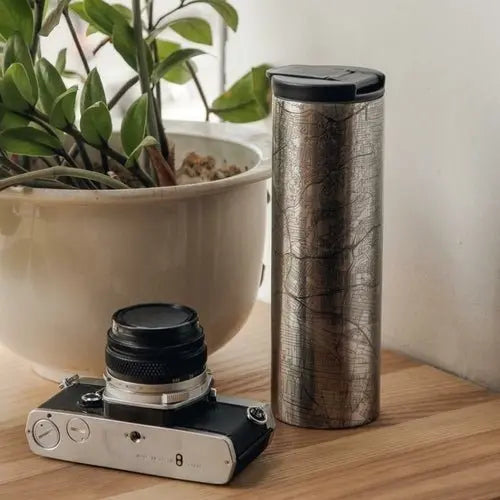 Cumberland Island - Georgia Engraved Map Tumbler - Beauty