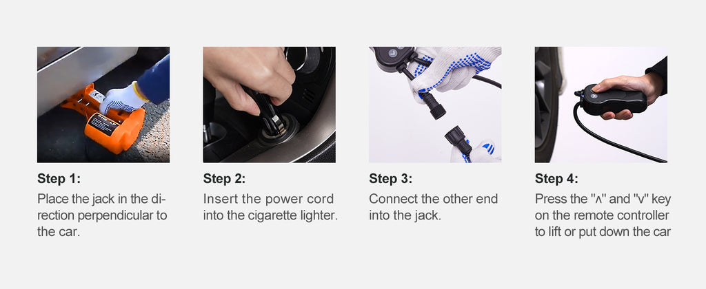 SucceBuy 3T Electric Car Jack Scissor Jack with Electric Impact Wrench 12V Car Jack with Double Saddle for SUV Truck Tire Change