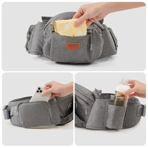 Ergonomic 3 - in - 1 Baby Carrier and Hipseat - Beauty
