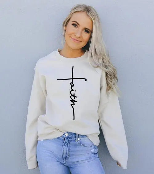 Faith Sweatshirt - Beauty