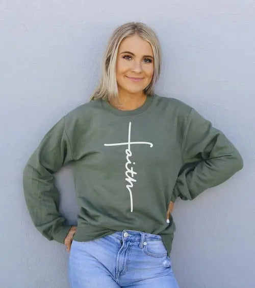 Faith Sweatshirt - Beauty