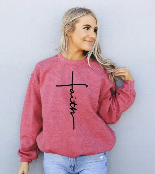 Faith Sweatshirt - Beauty