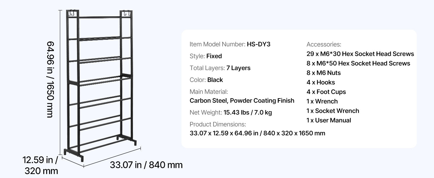 SucceBuy 5/7 Tier 3D Printer Filament Storage Rack Filament Spool Holders Storage Shelves for Home Office 3D Printing Studio