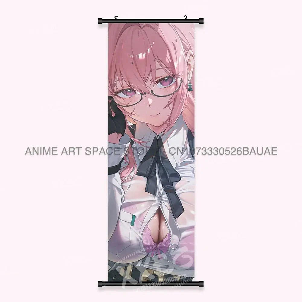 Game Home Decoration Scrolls Pictures Anime Wall Art Canvas Hanging Painting Bedside Background Posters For Zenless Zone Zero - Beauty