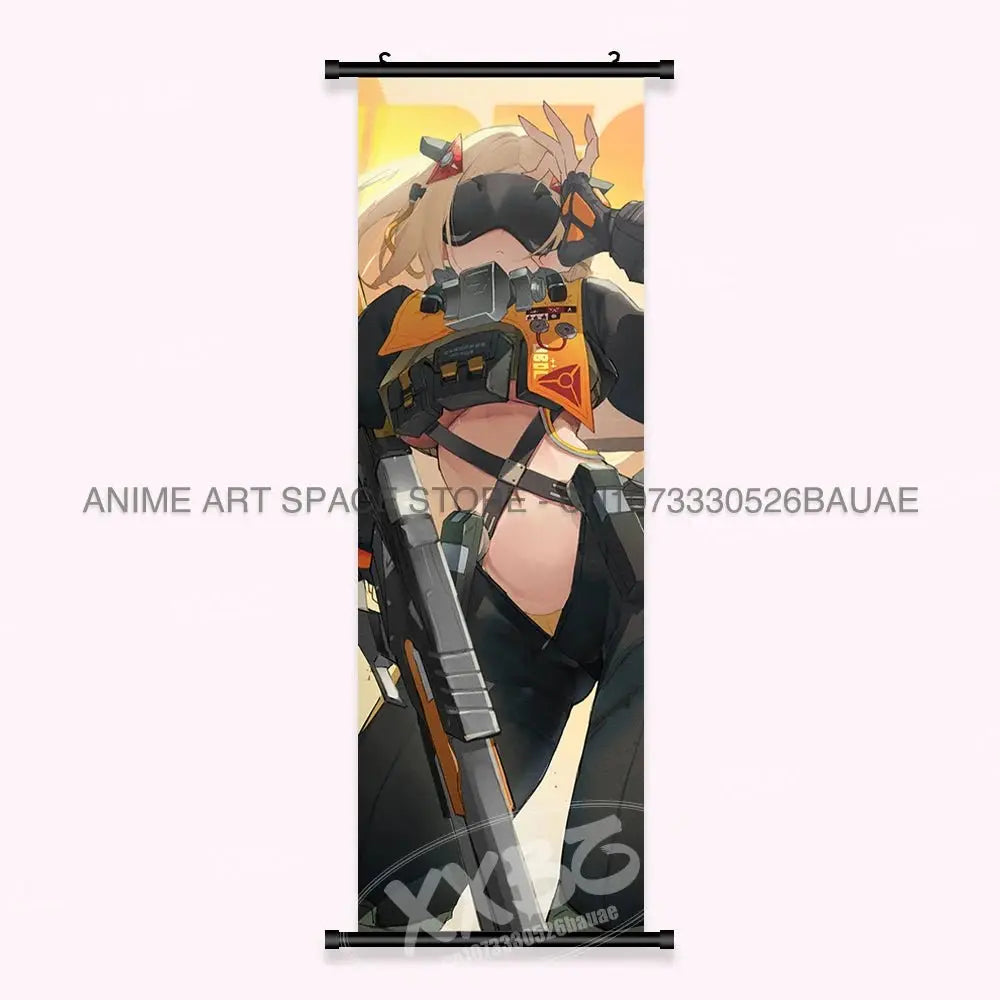 Game Home Decoration Scrolls Pictures Anime Wall Art Canvas Hanging Painting Bedside Background Posters For Zenless Zone Zero - Beauty