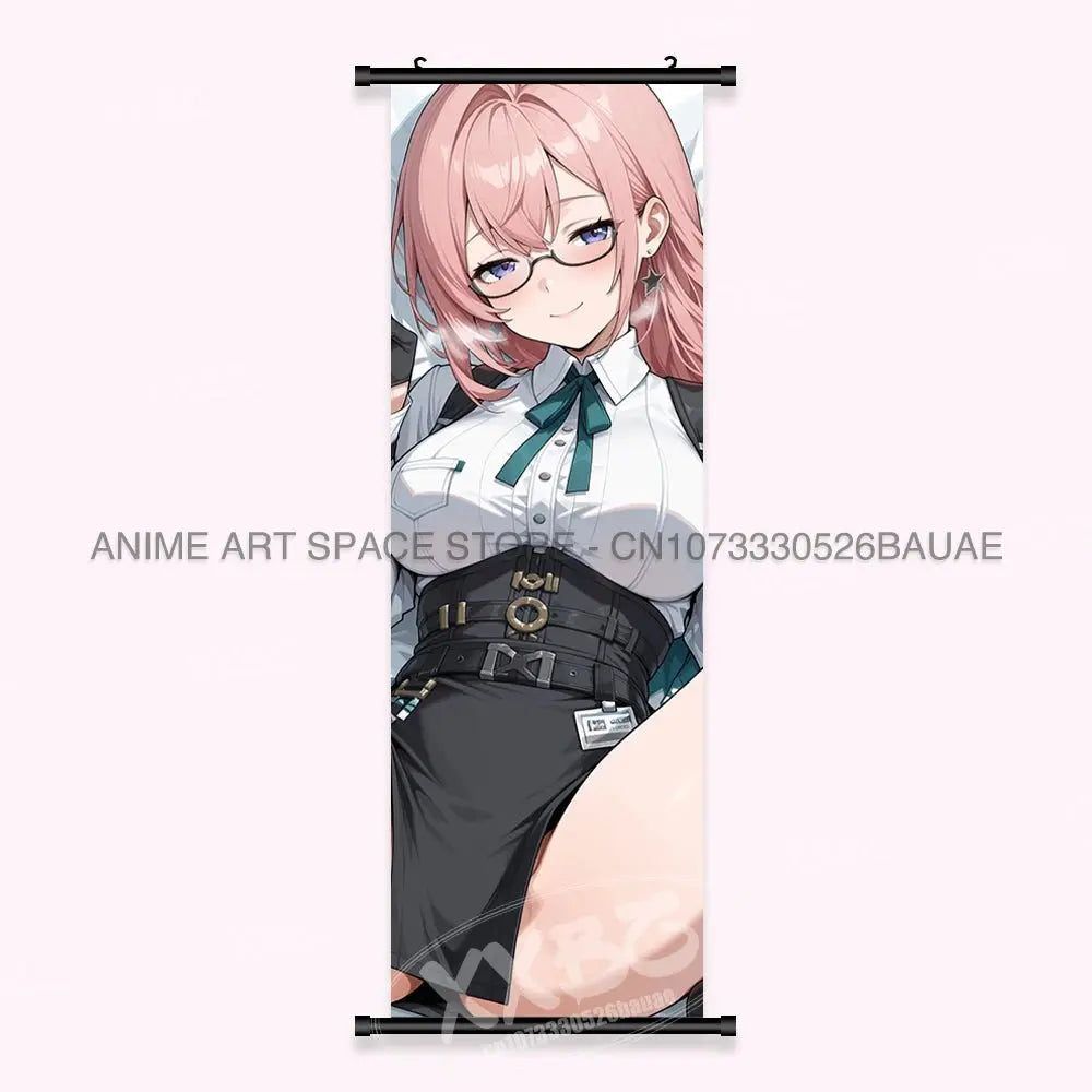 Game Home Decoration Scrolls Pictures Anime Wall Art Canvas Hanging Painting Bedside Background Posters For Zenless Zone Zero - Beauty