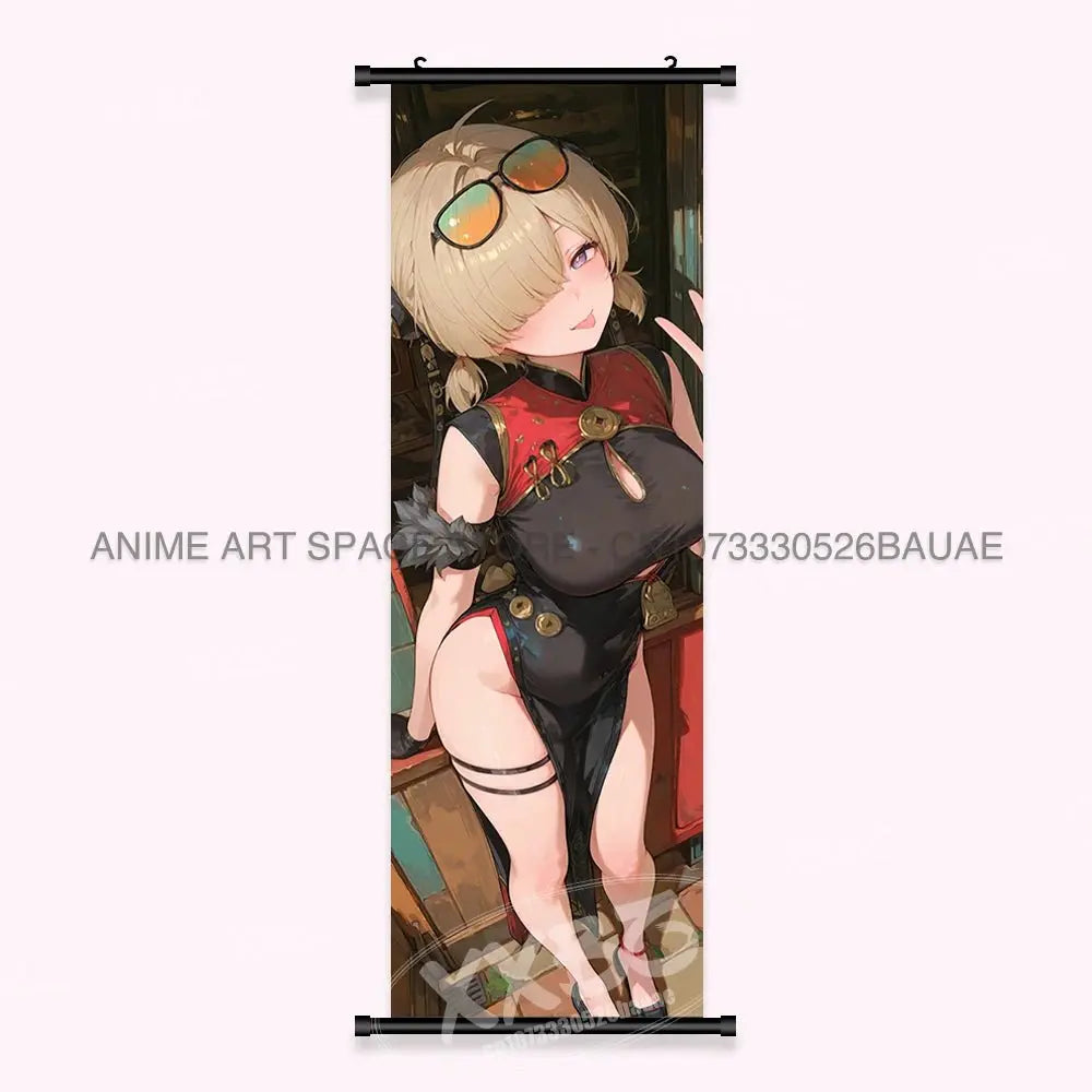 Game Home Decoration Scrolls Pictures Anime Wall Art Canvas Hanging Painting Bedside Background Posters For Zenless Zone Zero - Beauty