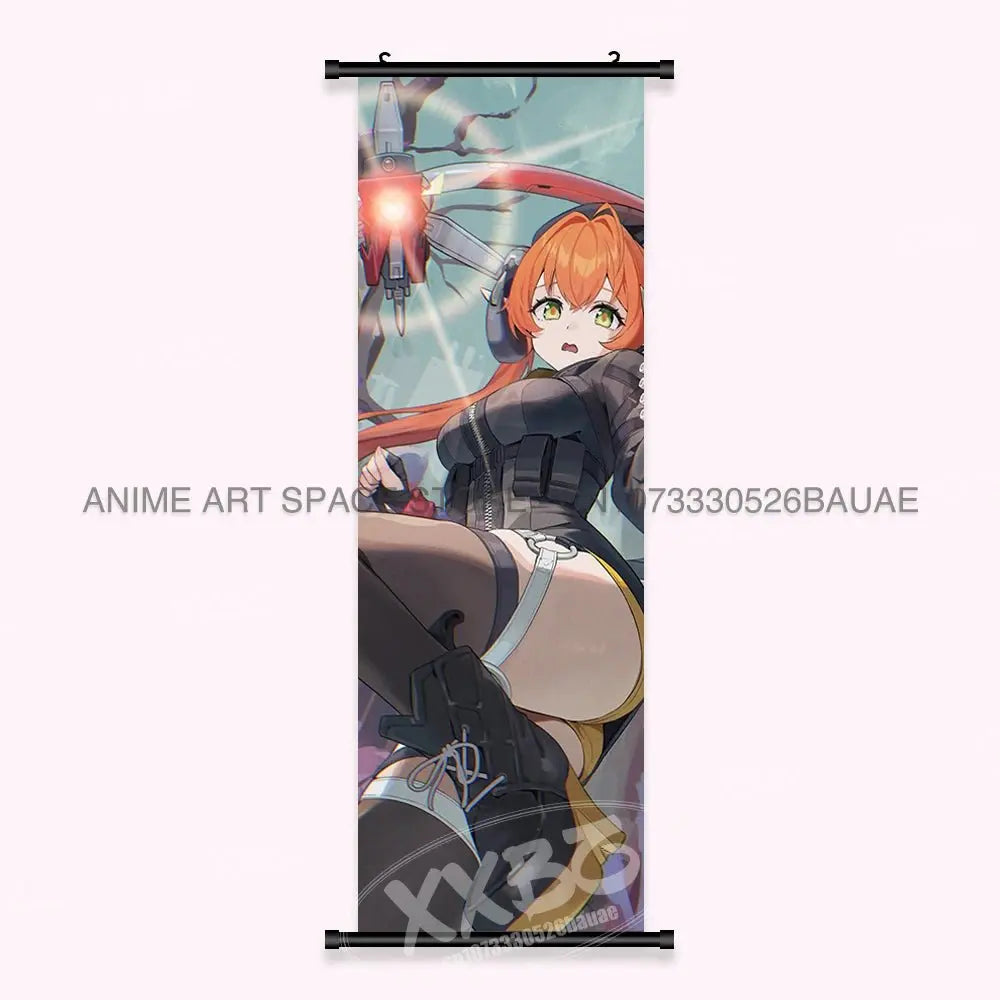 Game Home Decoration Scrolls Pictures Anime Wall Art Canvas Hanging Painting Bedside Background Posters For Zenless Zone Zero - Beauty