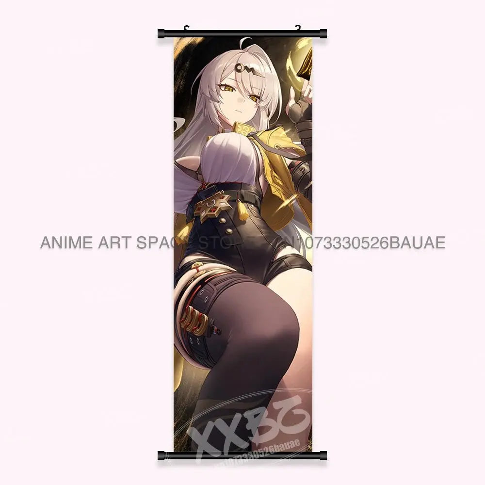 Game Home Decoration Scrolls Pictures Anime Wall Art Canvas Hanging Painting Bedside Background Posters For Zenless Zone Zero - Beauty