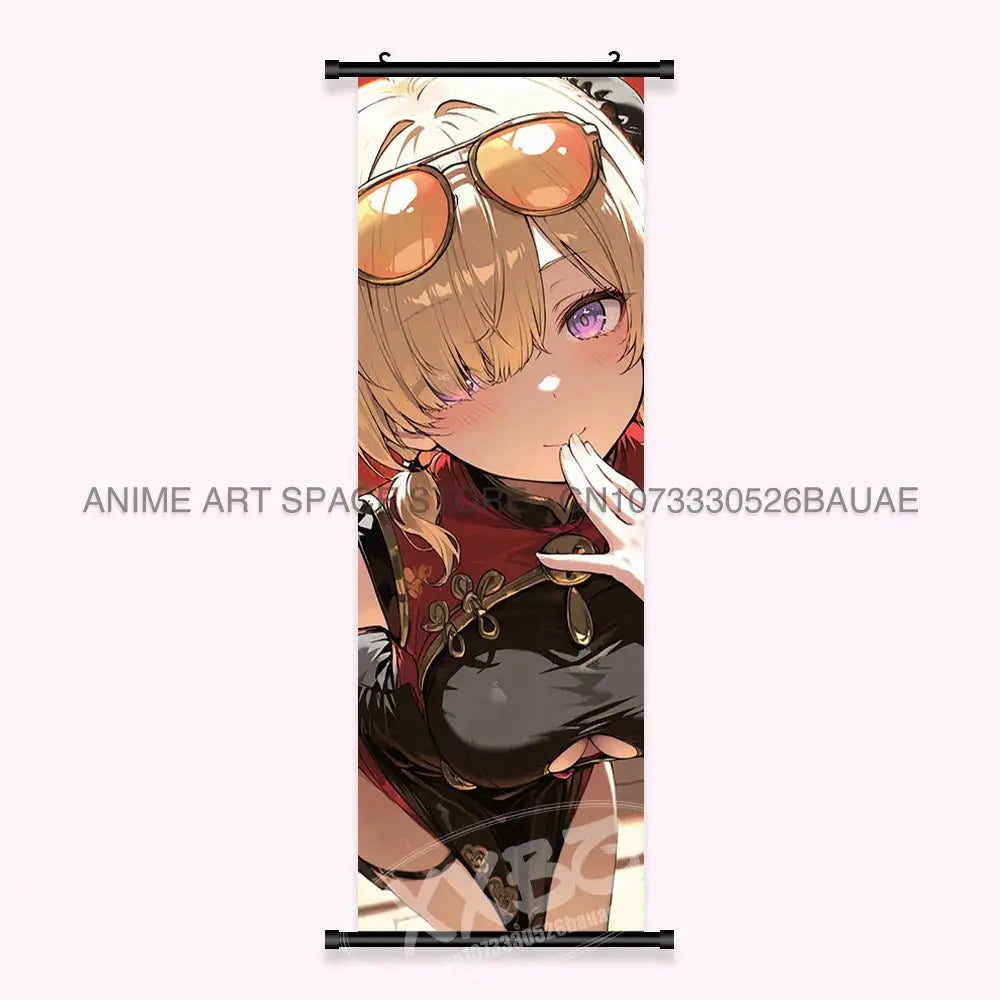 Game Home Decoration Scrolls Pictures Anime Wall Art Canvas Hanging Painting Bedside Background Posters For Zenless Zone Zero - Beauty