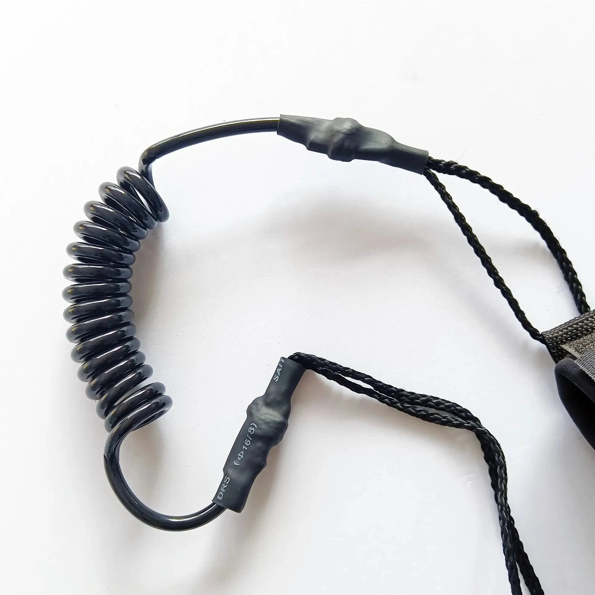 Hot Surf Safety Leash Coiled Hand Rope Hook for Bodyboarding Small - Medium Waves - Beauty