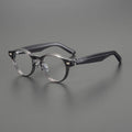 Japanese Handmade Thick Acetate Glasses Frame for Men Women Titanium Round Spectacles Small Face Brand Eyeglasses Eyewear NP - 150 - Beauty