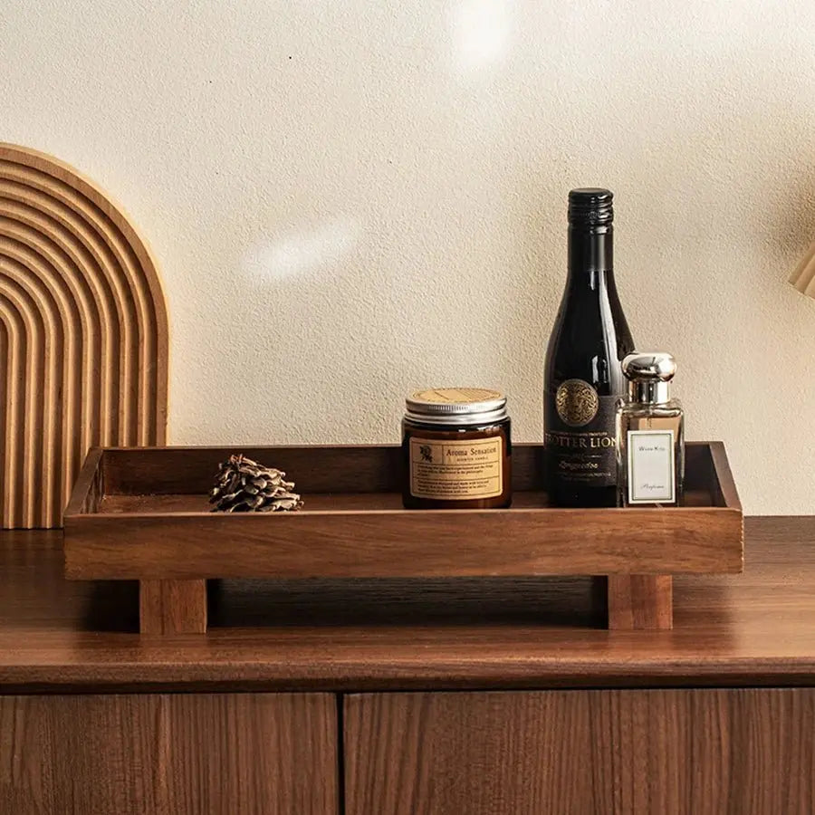 Japanese Style Wooden Tray Gongfu Tea Tray Tea Ceremony Accessories Restaurant Coffee Storage Tray - Beauty