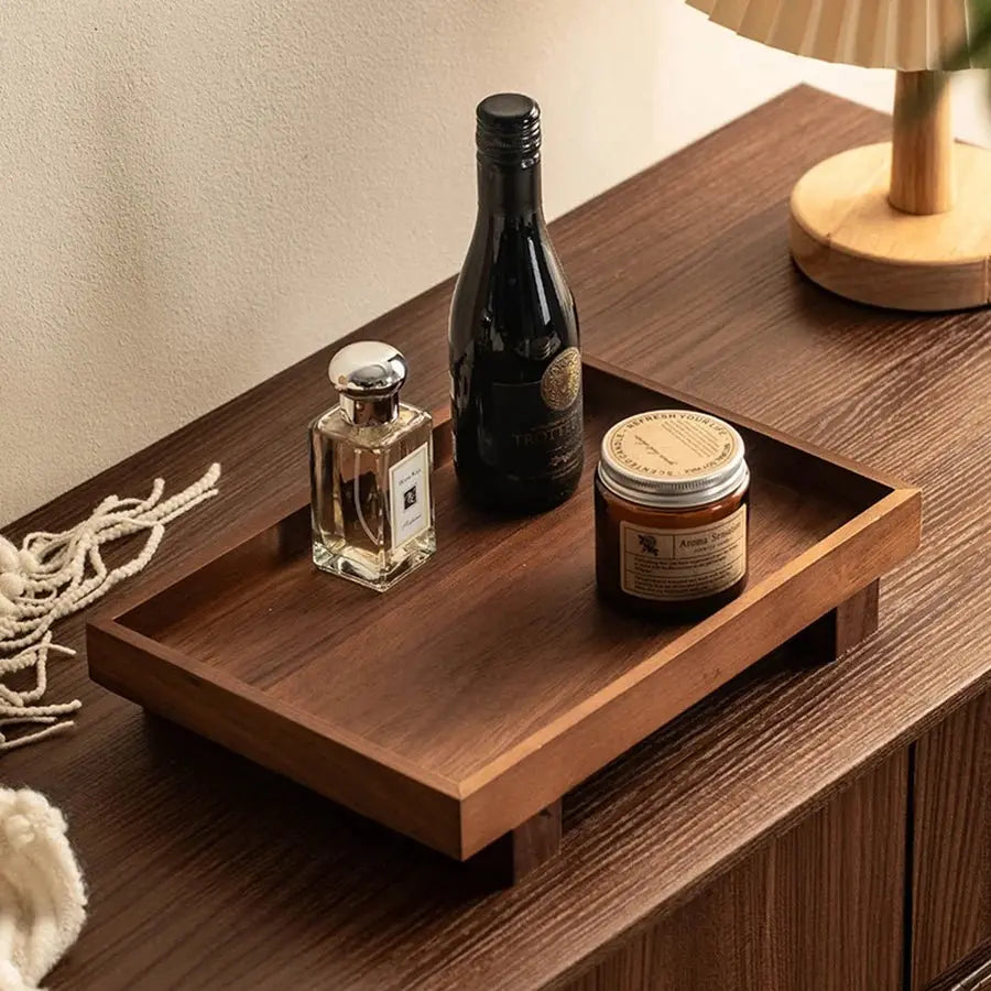 Japanese Style Wooden Tray Gongfu Tea Tray Tea Ceremony Accessories Restaurant Coffee Storage Tray - Beauty