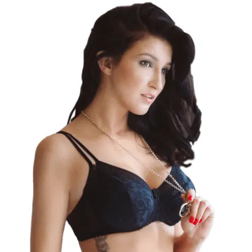 Lace Overlay Plunge Bra Kostar Lacy Love - Beauty