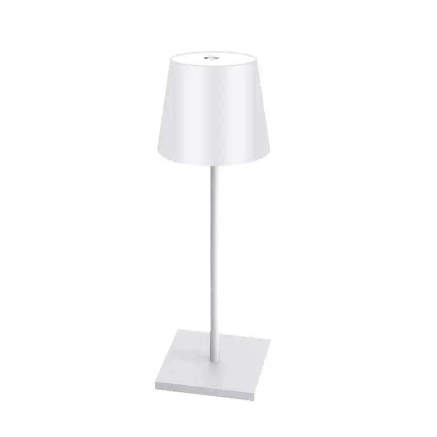 LED Desk Lamp Usb Rechargeable Table Lamp Wireless Touch 3 Color Desktop Night Light Bar Restaurant Creative Ambient Light Decor - Beauty