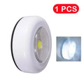 LED Touch Switch Night Light Wireless Wall Lamps for Bedroom Kitchen Wardrobe Closets Cabinet Battery Powered Portable Lights - Beauty