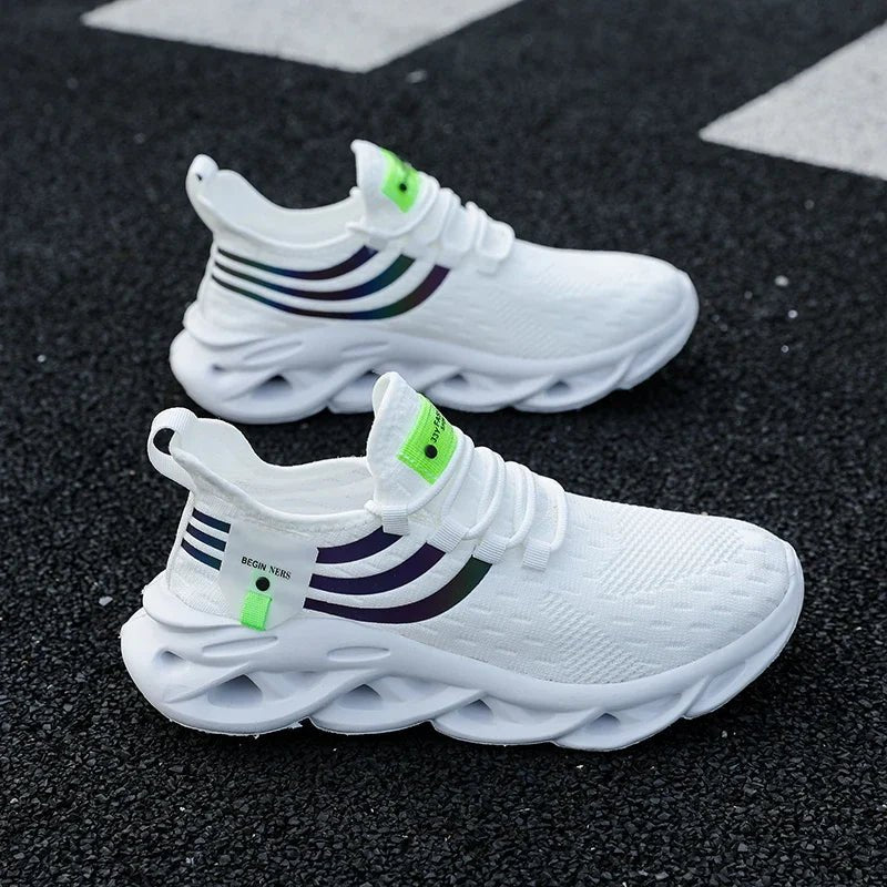 Men's and Women's Sports Shoes, Neutral Jogging Training Shoes, Daily Wear, Autumn Fashion, Breathable, Casual Running Shoes - Beauty