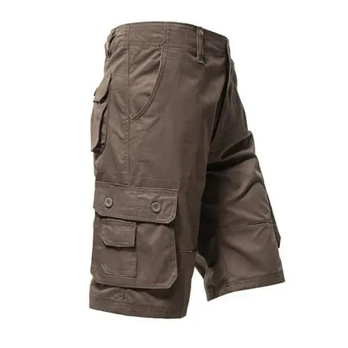 Mens Casual Cargo Shorts with Side Pockets - Beauty