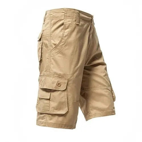 Mens Casual Cargo Shorts with Side Pockets - Beauty