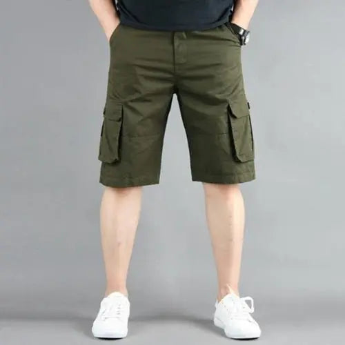 Mens Casual Cargo Shorts with Side Pockets - Beauty