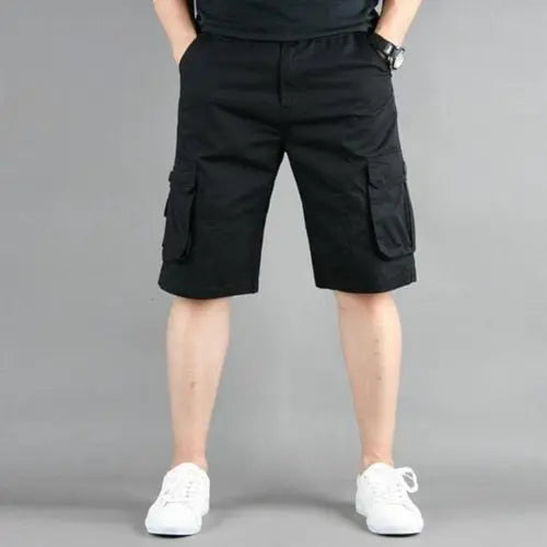 Mens Casual Cargo Shorts with Side Pockets - Beauty