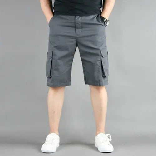 Mens Casual Cargo Shorts with Side Pockets - Beauty