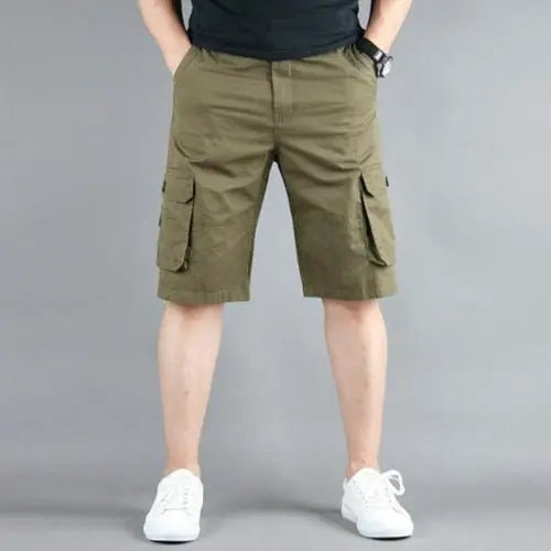 Mens Casual Cargo Shorts with Side Pockets - Beauty