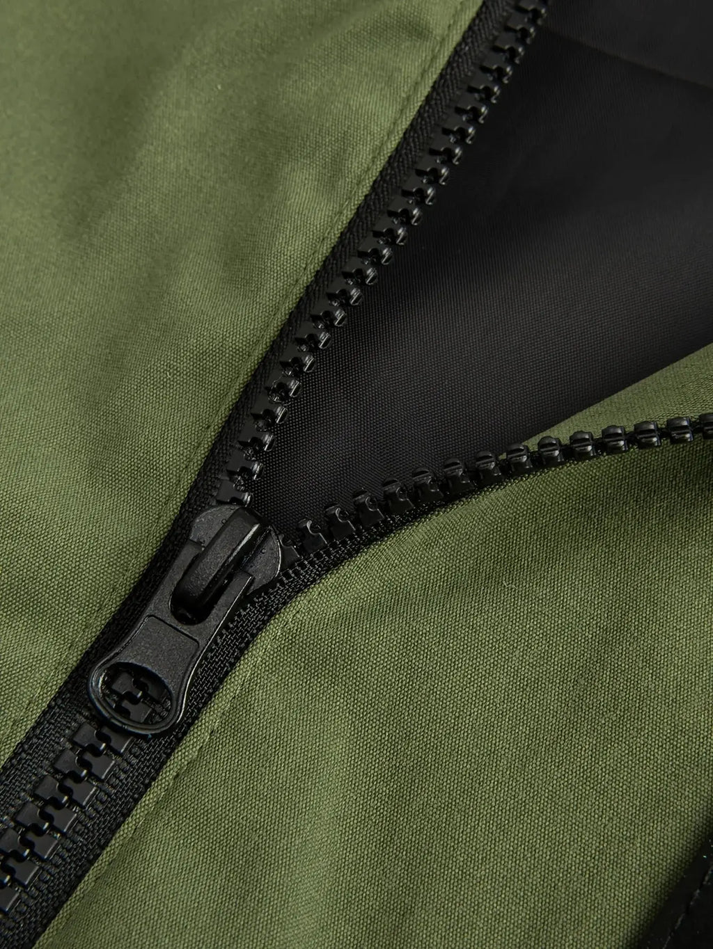 Men's Fashion Casual Jacket with Hood and Drawstring, Solid Color, Suitable for Spring and Autumn Casual Attire - Beauty