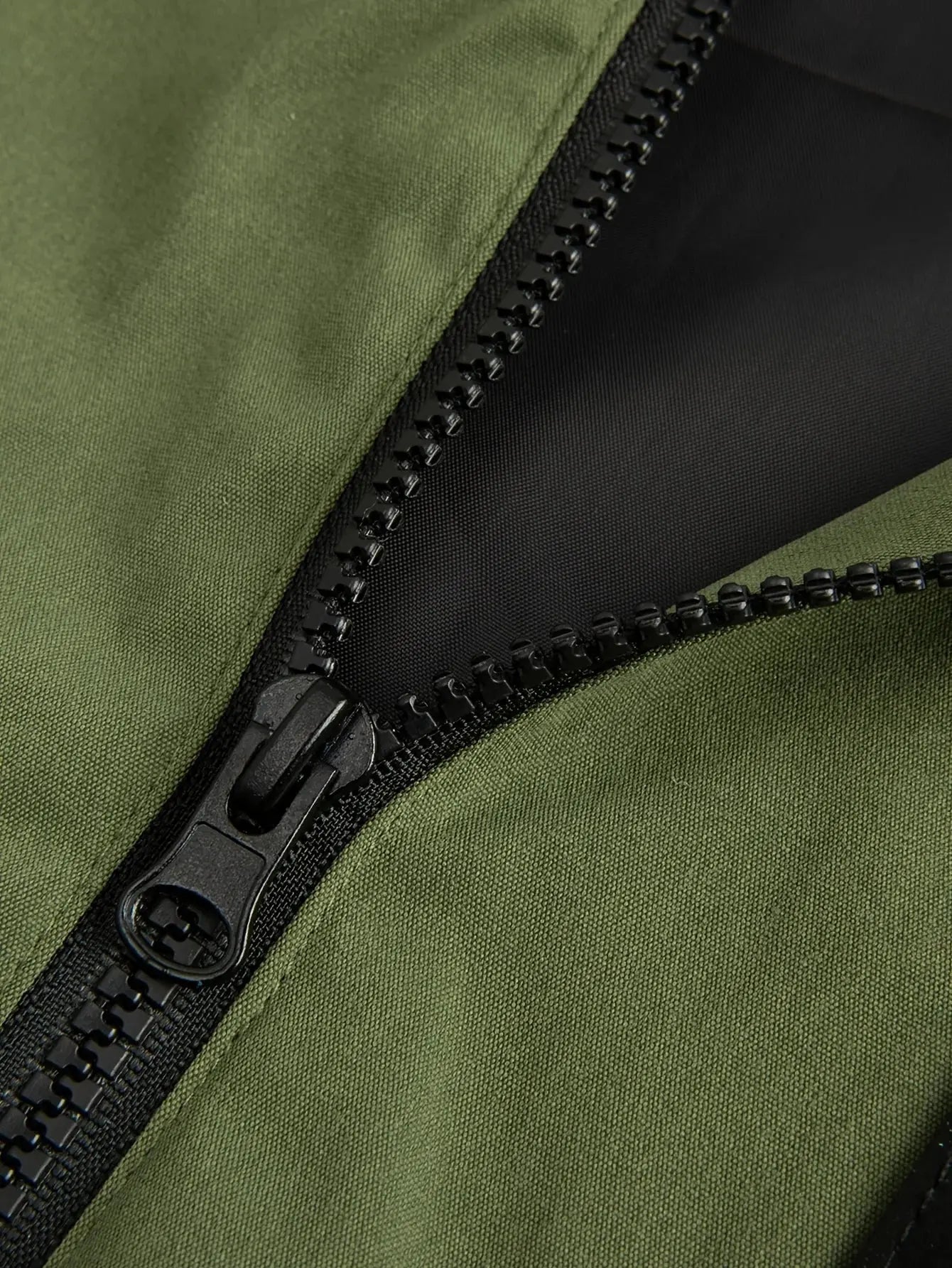 Men's Fashion Casual Jacket with Hood and Drawstring, Solid Color, Suitable for Spring and Autumn Casual Attire - Beauty