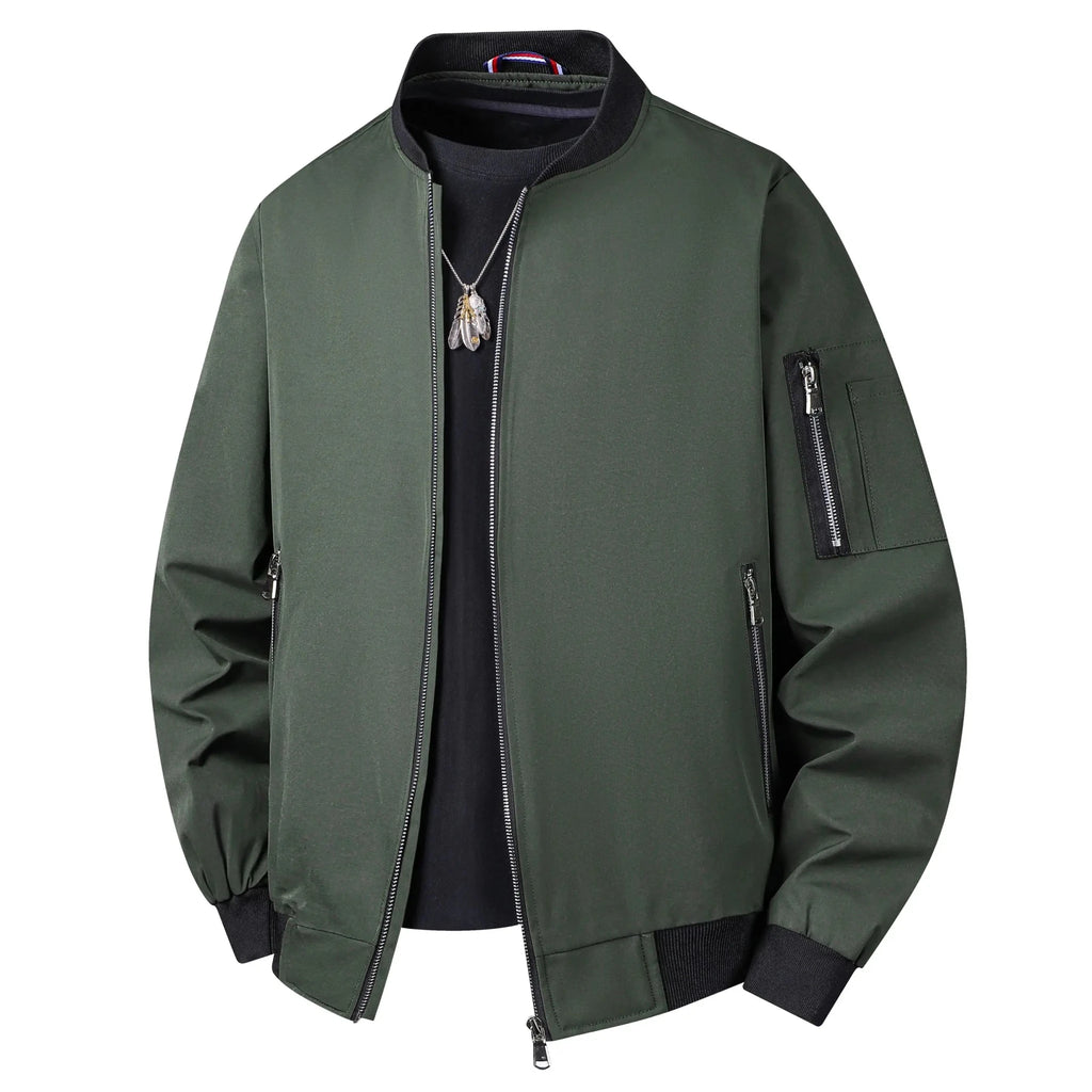 Men's Jacket Autumn New Style Men's Casual Slim - Fit Coat - Beauty