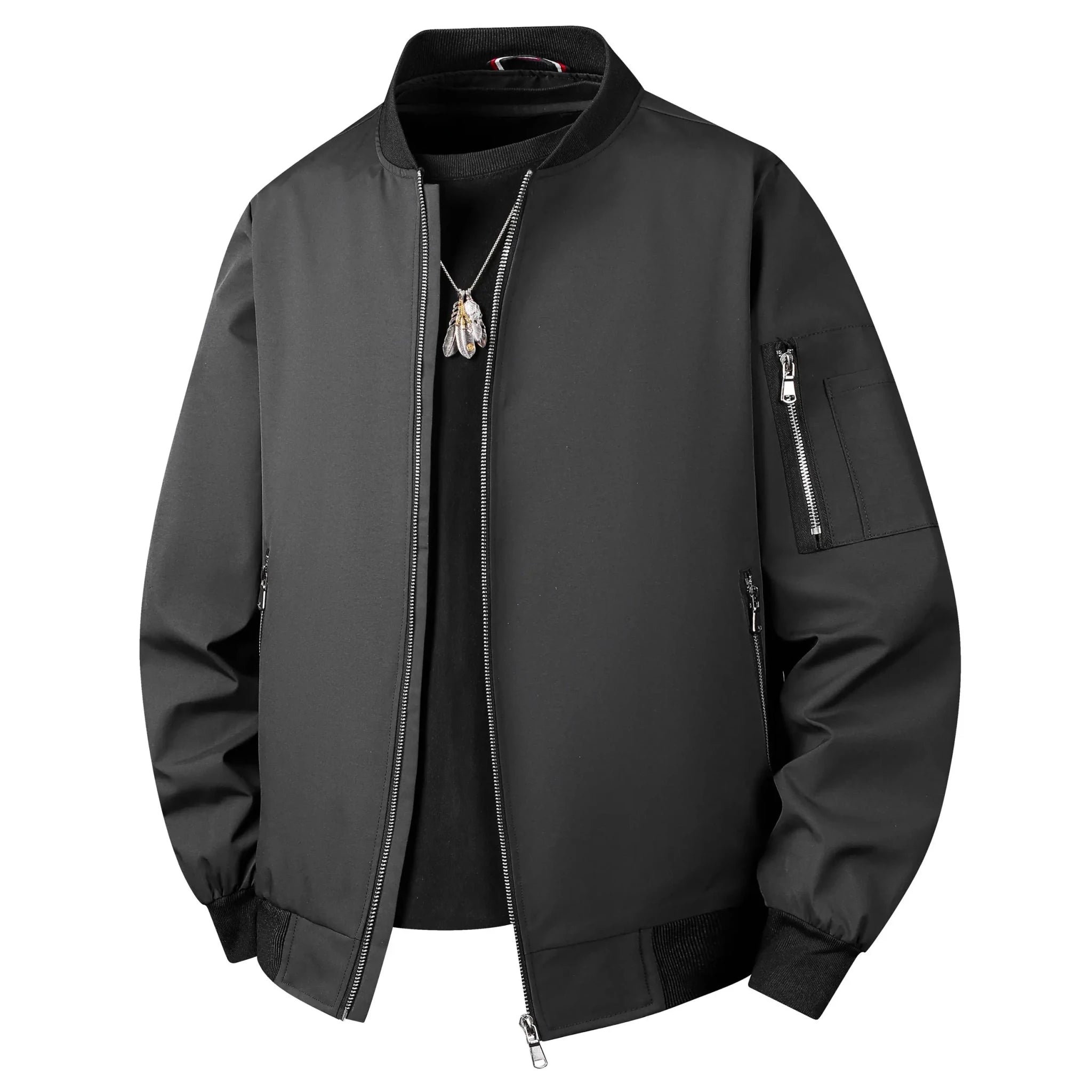 Men's Jacket Autumn New Style Men's Casual Slim - Fit Coat - Beauty