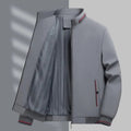 Mens Jacket Casual Fashionable, High Quality Stand Collar Light Outerwear Windproof Comfortable Slim Fit Coat for Walking Sports - Beauty